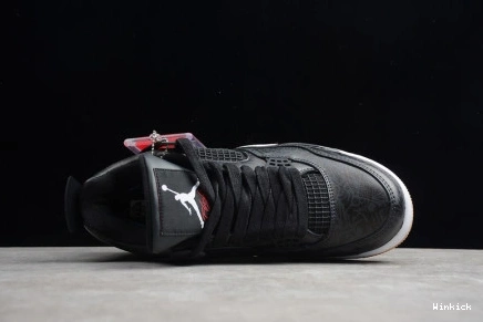 AIR JORDAN CI1184-001 SE BLACK LASER 4 GUM 0811